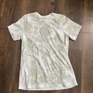 Pure Barre Green Tye Dye shirt